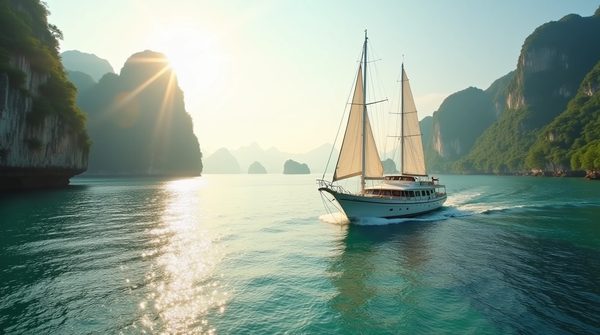 Croisière sur la baie de tu long : escapade secrète et expérience authentique au vietnam